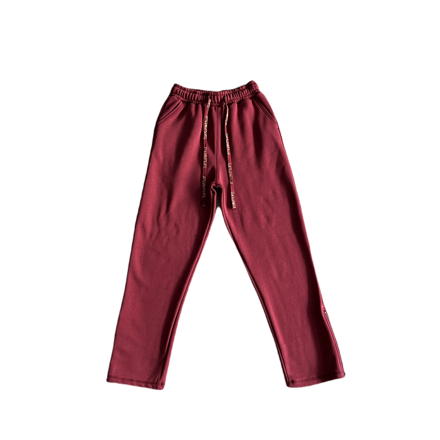 SCRIPT ZIP THROUGH TRACKSUIT – ZINFANDEL