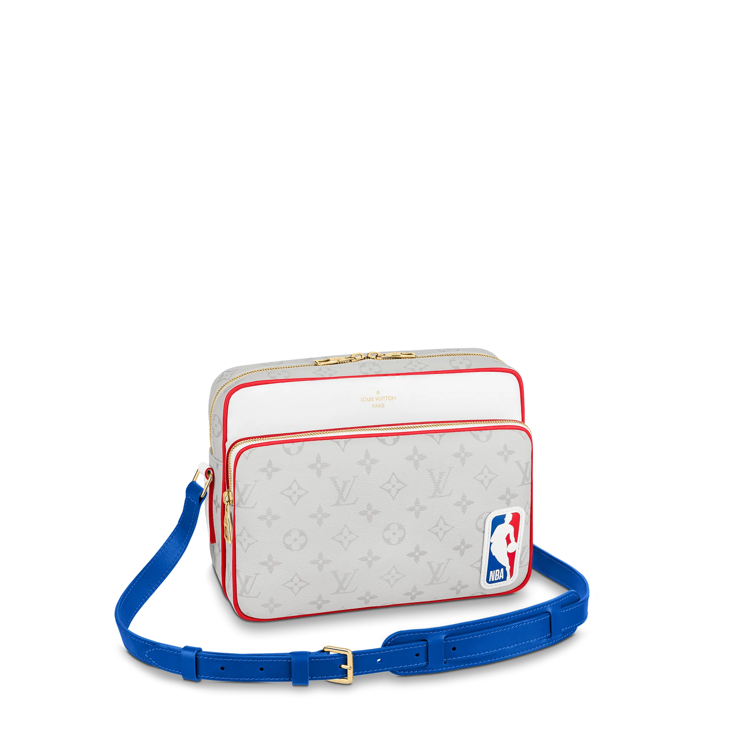 LV X NBA BAG WHITE