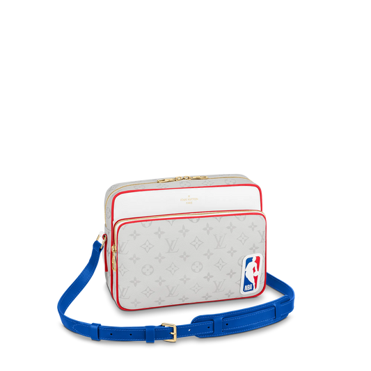 LV X NBA BAG WHITE