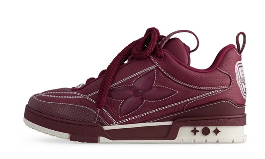 Skate Sneakers Bordeaux Red