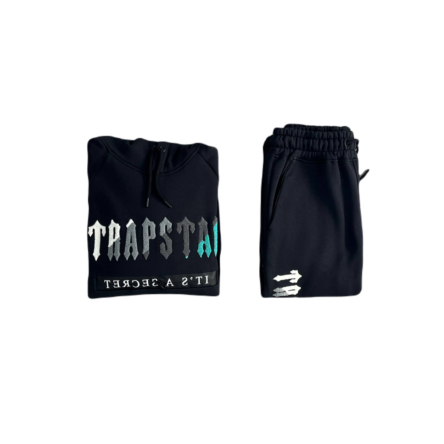 CHENILLE DECDODED 2.0 TRACKSUIT-BLACK/TEAL