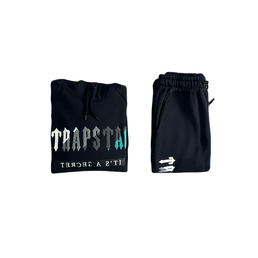 CHENILLE DECDODED 2.0 TRACKSUIT-BLACK/TEAL