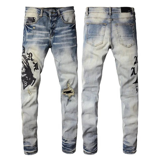 JEANS AMIRI - BLACK LOGO 2.0