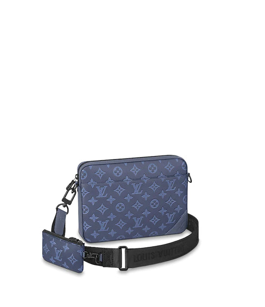 LV SHADOW BAG BLUE