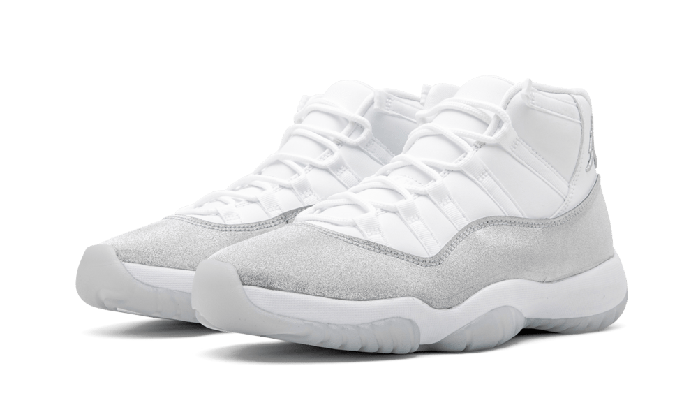 J11 RETRO WHITE METALLIC SILVER